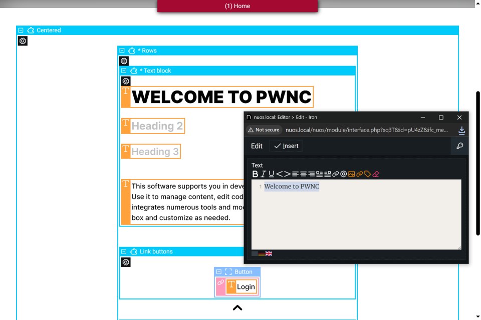 PWNC Editing